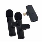 Microfone Lapela, Duplo para  Lightning, Usb-C, Micro USB